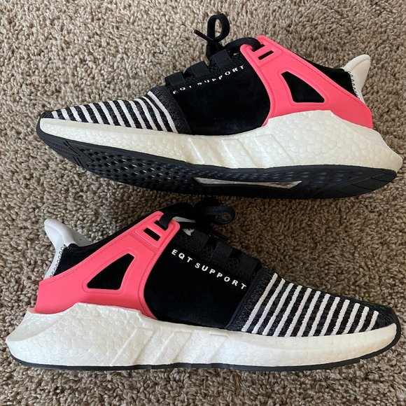 Adidas EQT Support 93/17 Core Black Turbo, Sz 11 - Picture 3 of 6